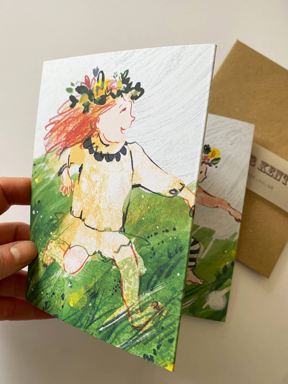 Meadow Concertina Card