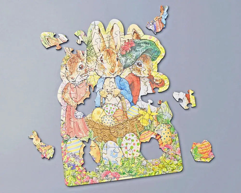 Jigsaw Puzzle. Happy Easter Peter