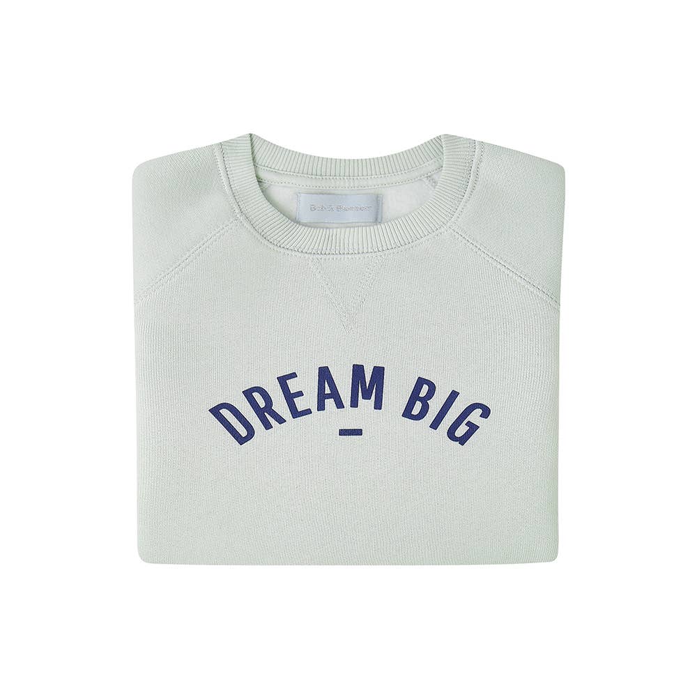 Pebble Grey 'Dream Big' Sweatshirt