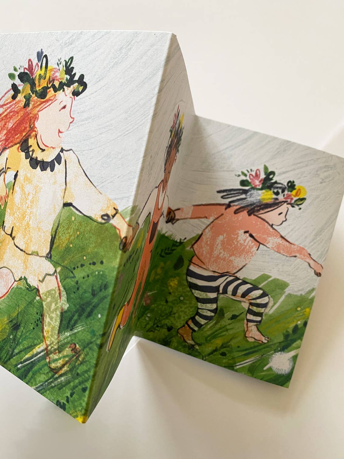 Meadow Concertina Card