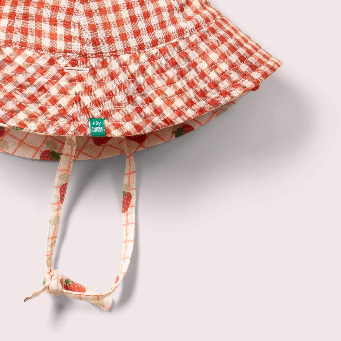 Strawberry Days Reversible Sunhat 0-6 months.