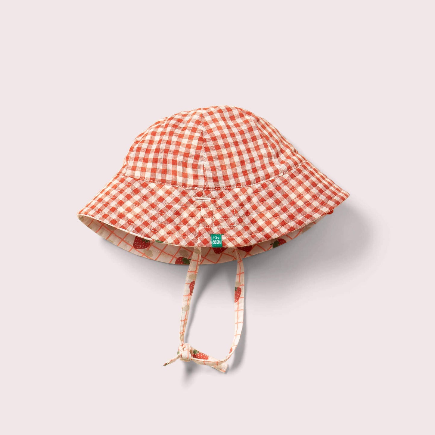 Strawberry Days Reversible Sunhat 0-6 months.