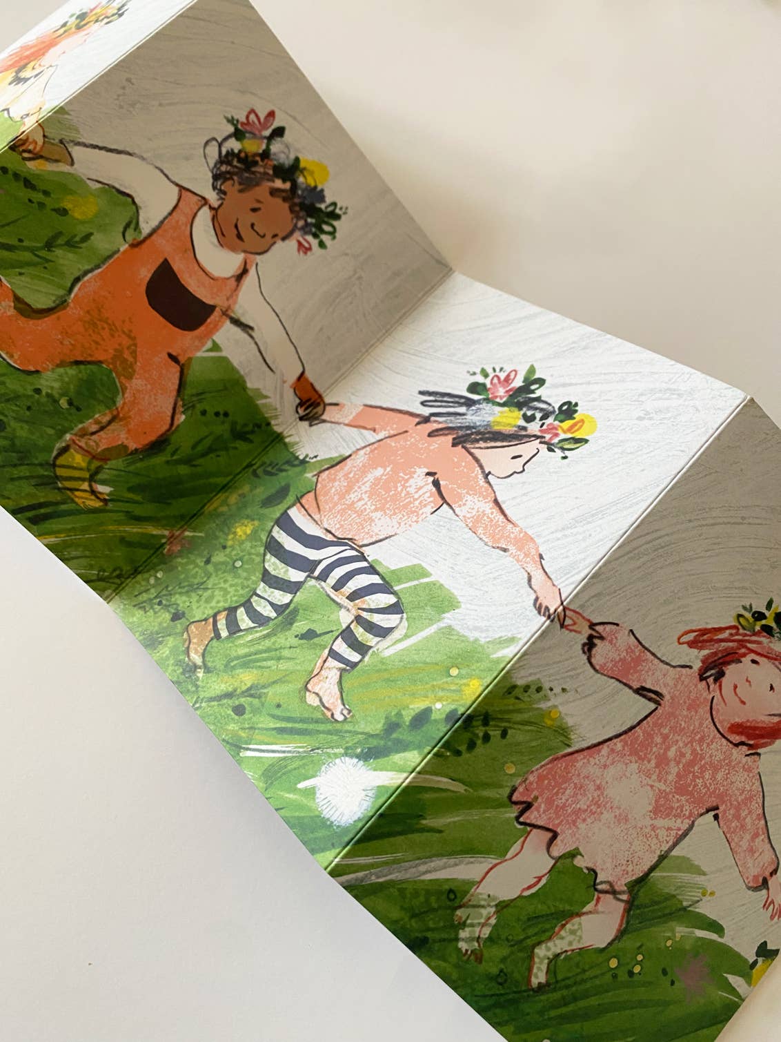 Meadow Concertina Card