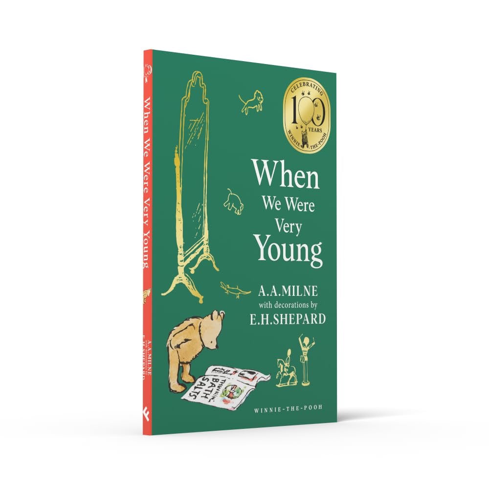 Winnie the Pooh. When we were very Young. Hardback book.