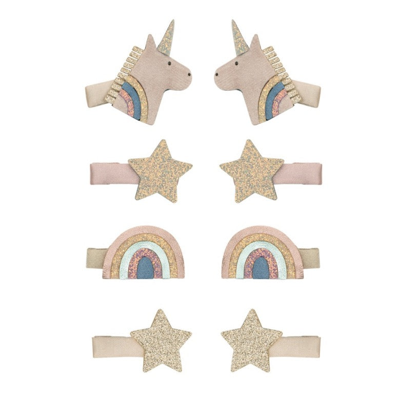 UNICORN mini clips.
