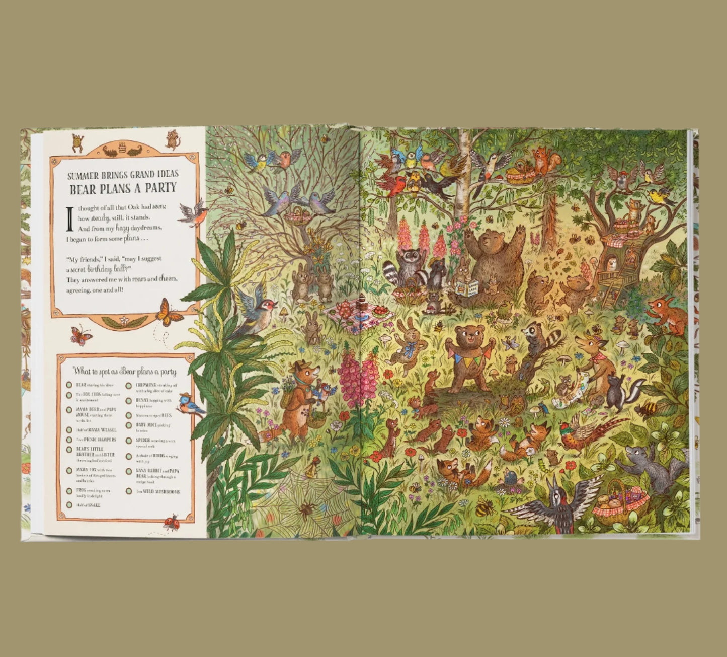 Books - Brown Bear Wood, The Grand Old Oak and the Birthday Ball by Rachel Piercey - Hardback.