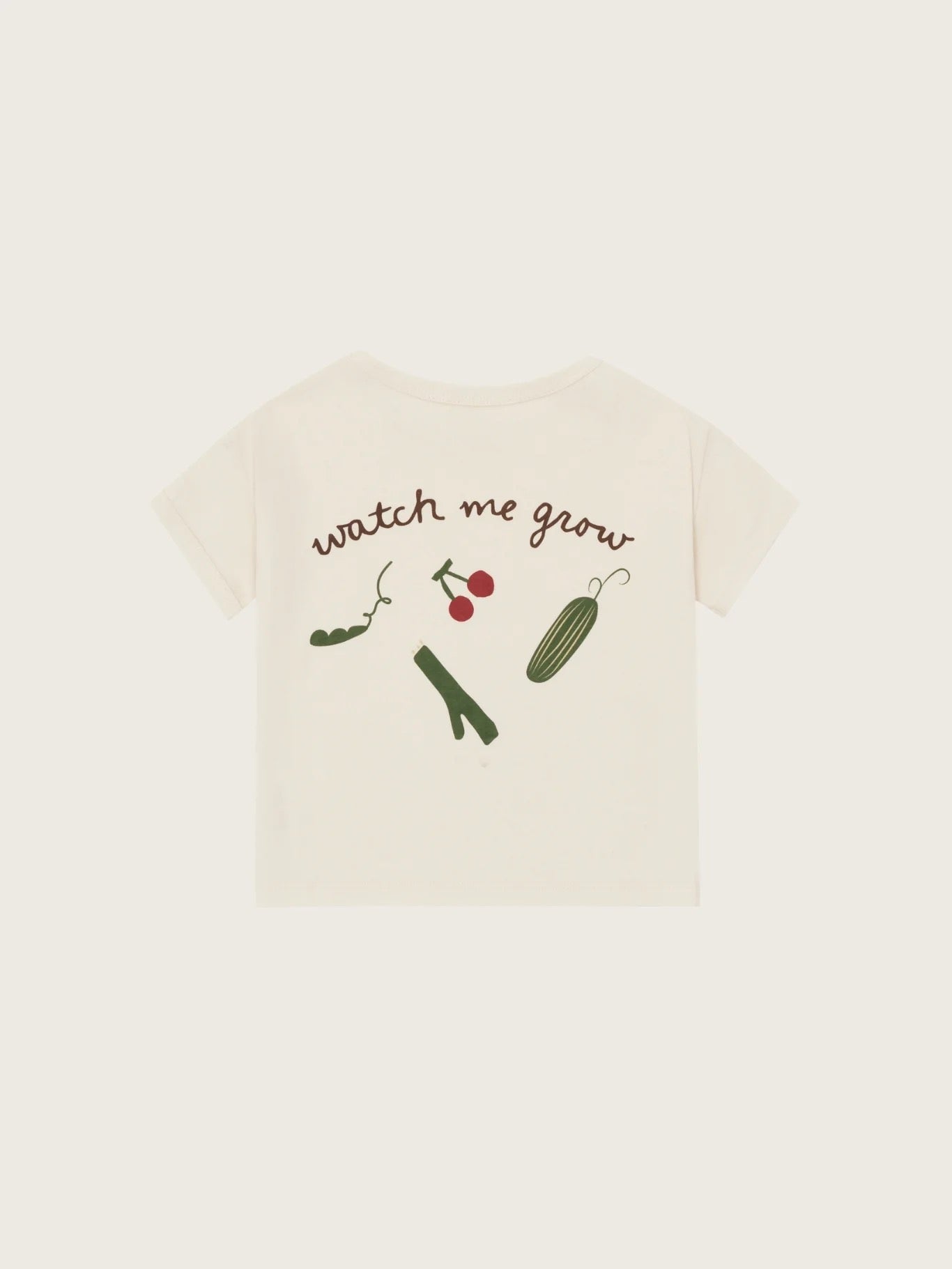 Organic Zoo Watch Me Grow. Boxy T.Shirt.