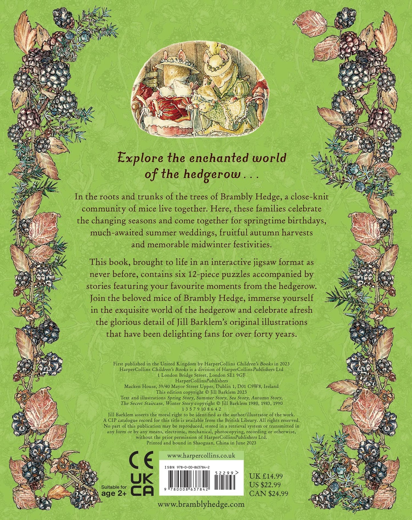 Brambly Hedge Jigsaw Book.
