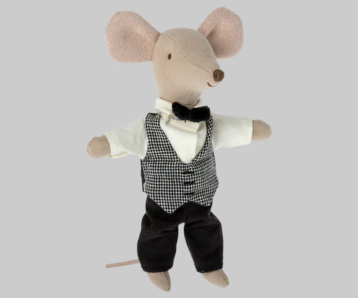 MAILEG - WAITER MOUSE.