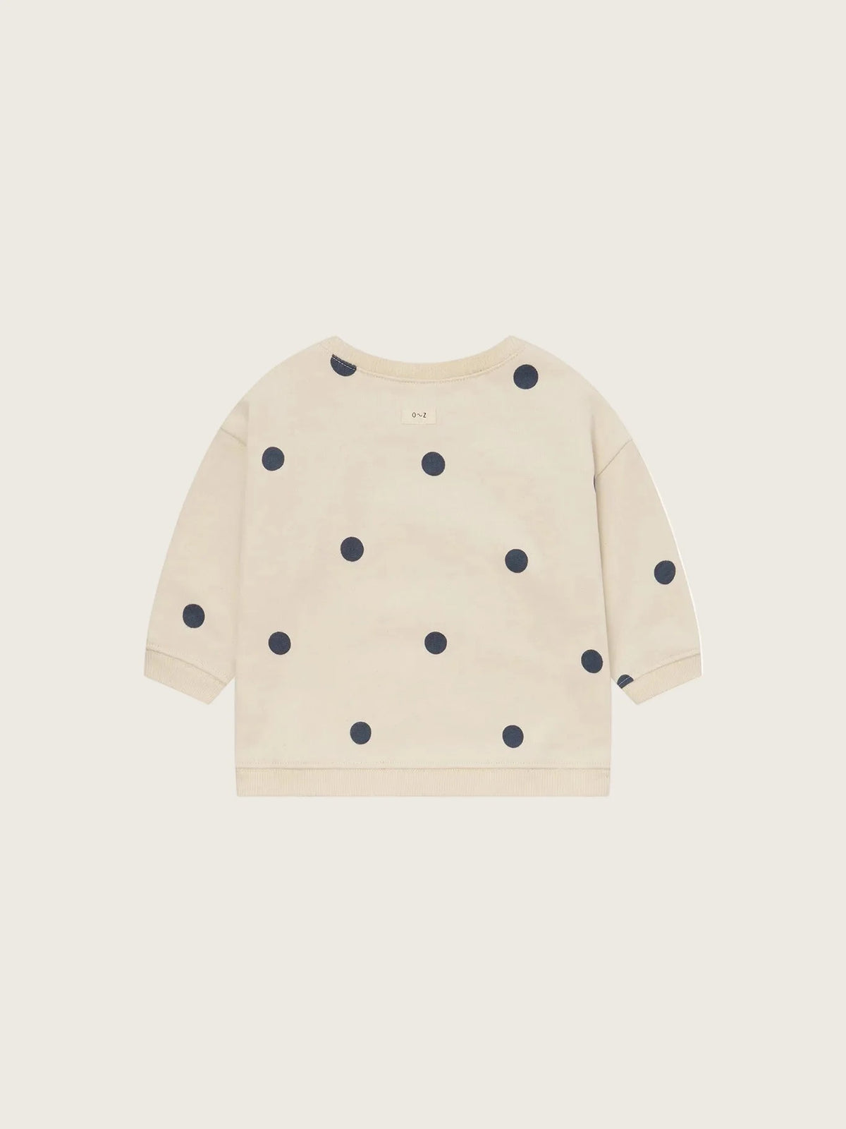 Organic Zoo - Fog Blue Dots Sweatshirt.