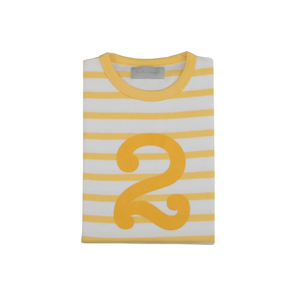 Buttercup Striped Long Sleeve T-Shirt - Number 2