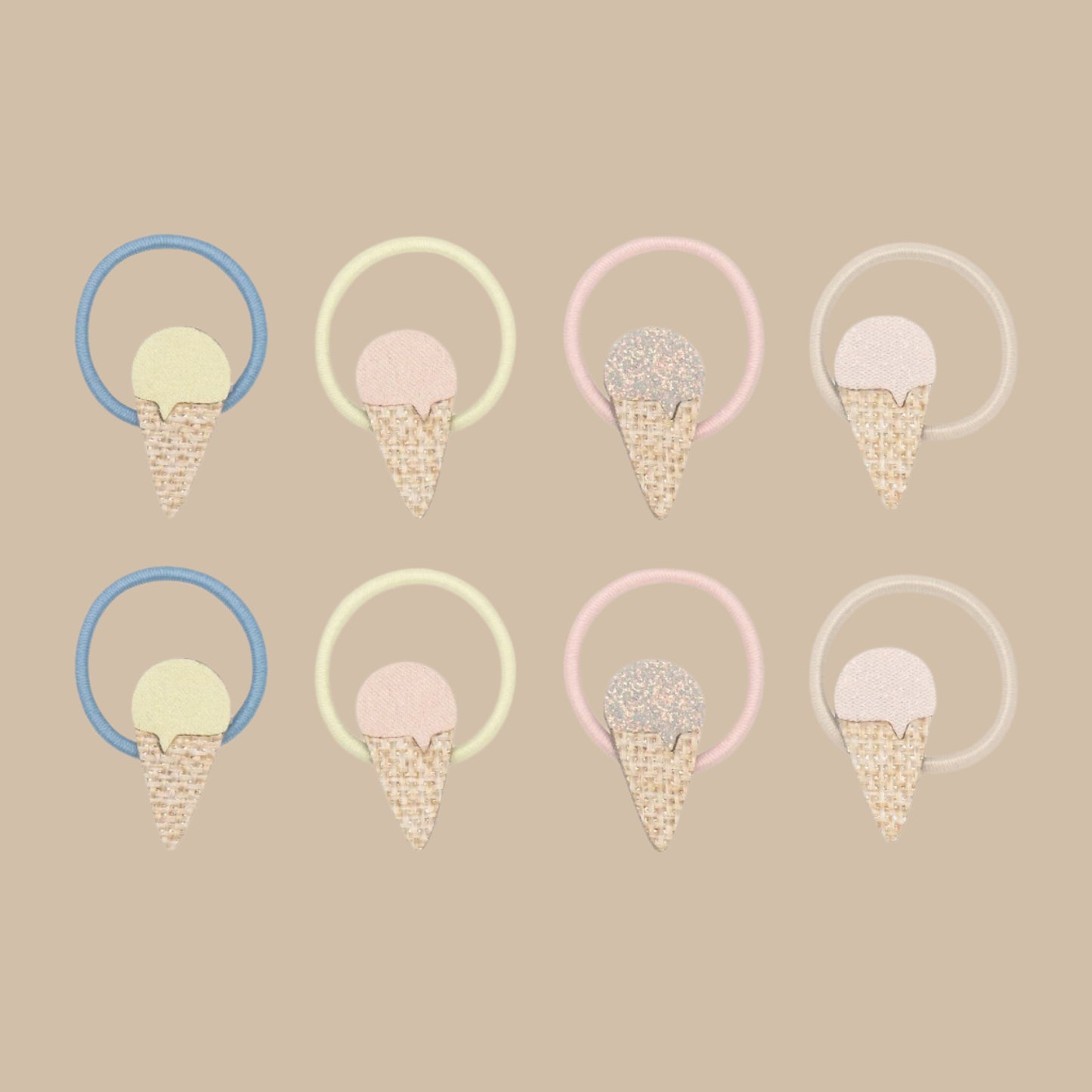 Ice Cream hair bands.
