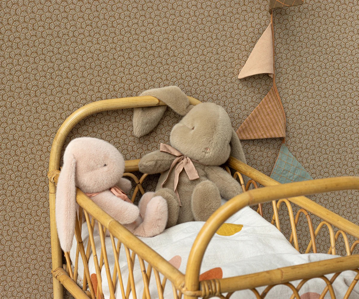 Maileg Bunny - plush. Dusty brown, Medium.