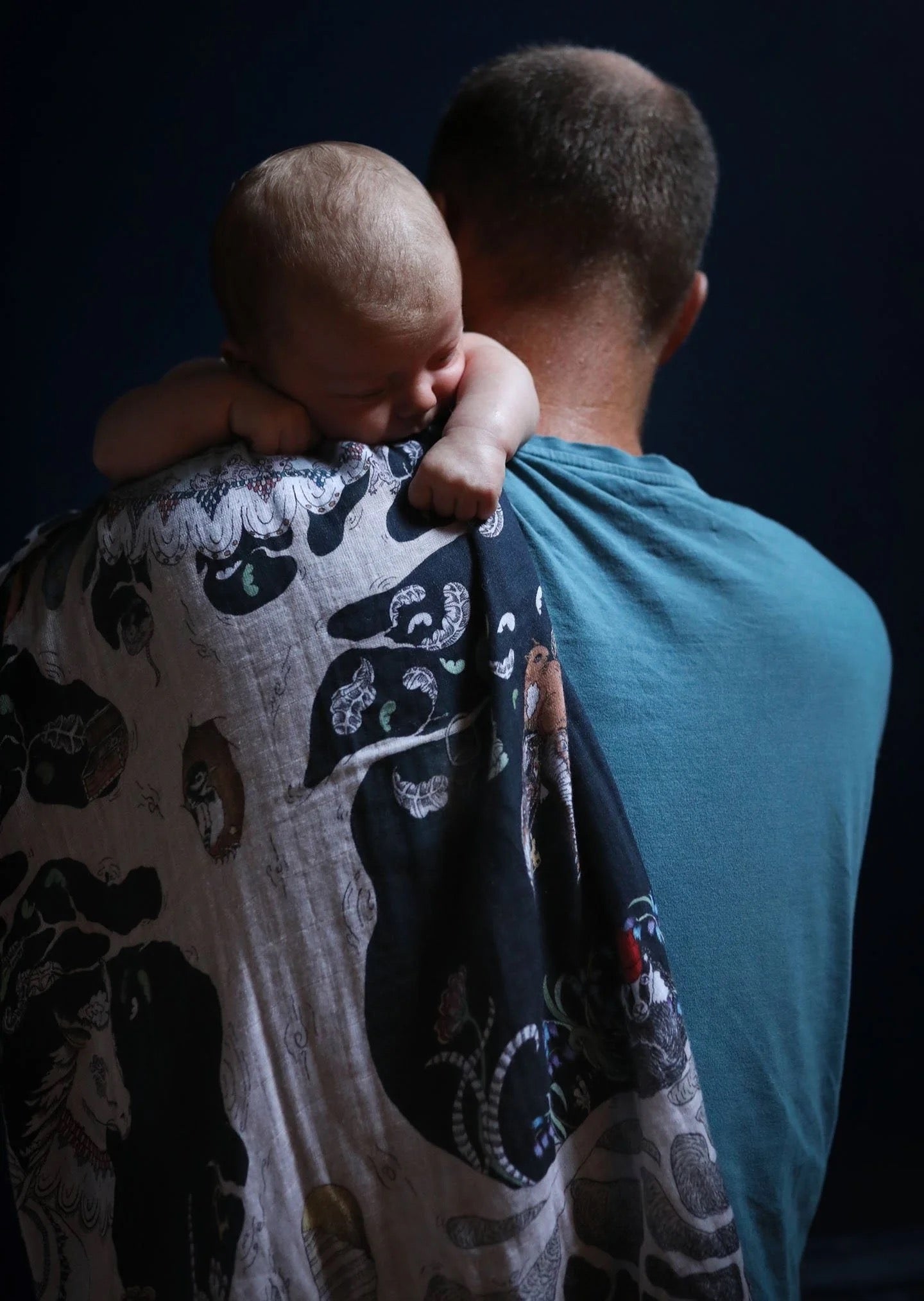 Forivor - The Enchanted Forest Organic Cotton Swaddle/ Blanket.