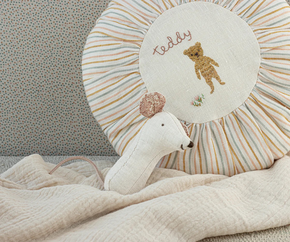 Maileg Lullaby friends Mouse rattle. Nature.