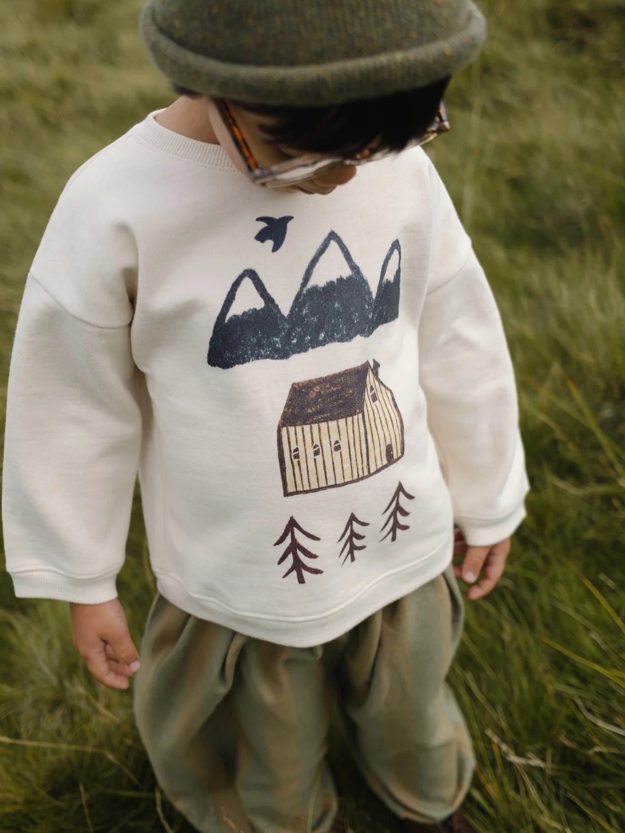 Organic Zoo - Cabin Adventure Sweatshirt. – pjandthehare