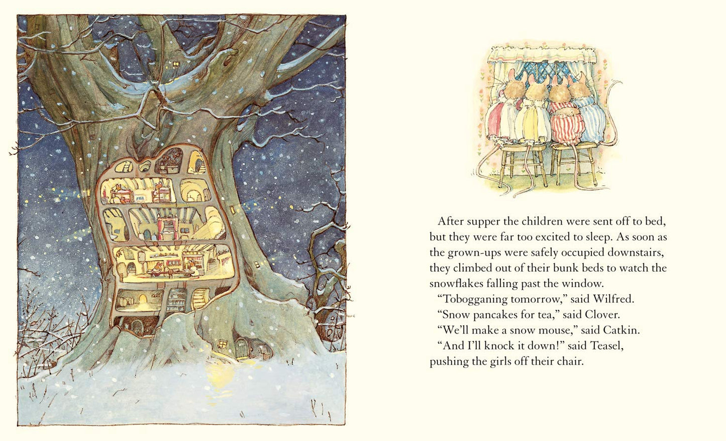 Brambly Hedge Hardback book. Winter Story.