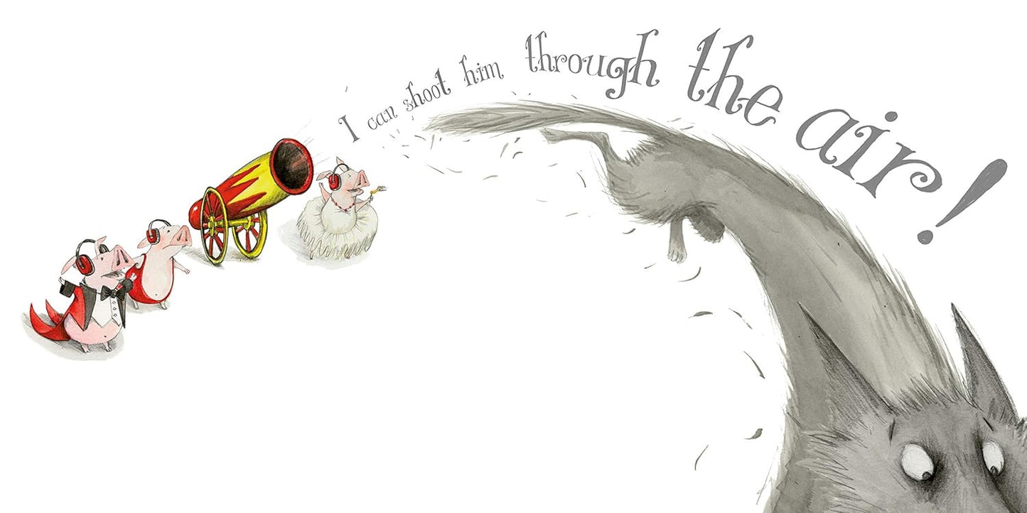 Wolf Won't Bite. Picture Book - Emily Gravett.