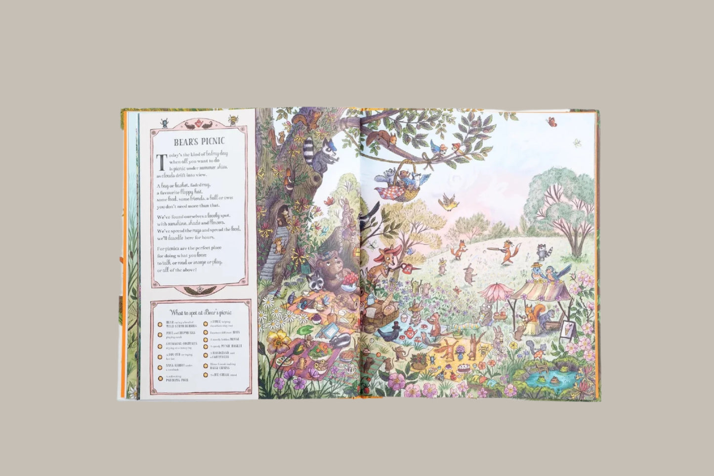 Books - If you go down to the woods today - Rachel Piercey. Hardback.