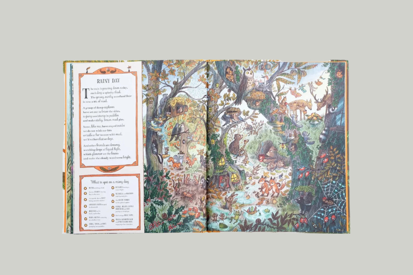 Books - If you go down to the woods today - Rachel Piercey. Hardback.