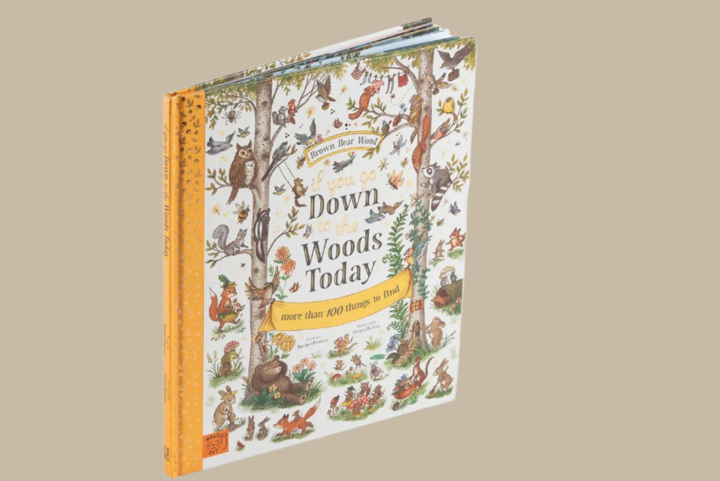 Books - If you go down to the woods today - Rachel Piercey. Hardback.