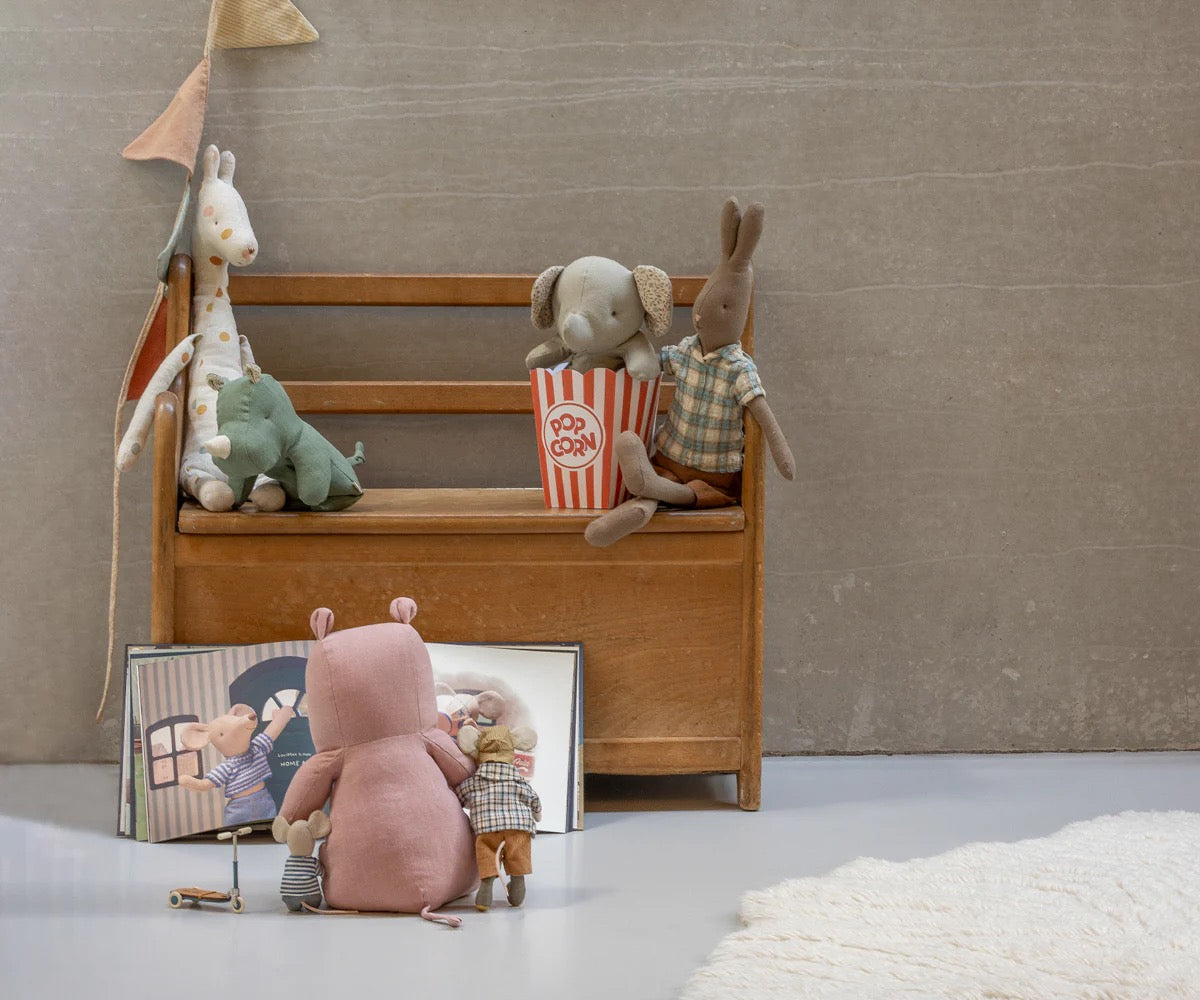 Maileg. Safari Friends, Elephant, Small. Iron Grey.