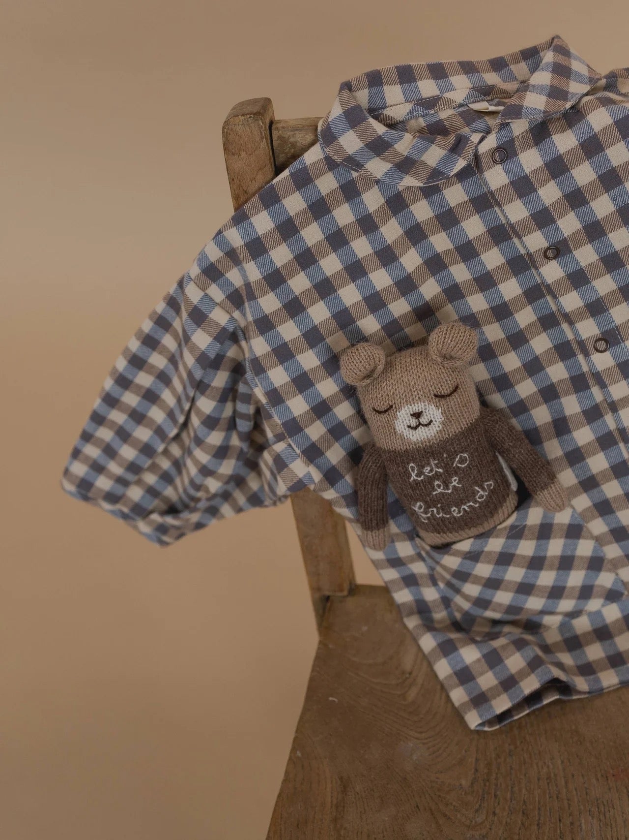 Organic Zoo Let's Be Friends Teddy.