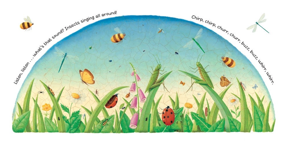 Large Board Book. Listen, Listen.