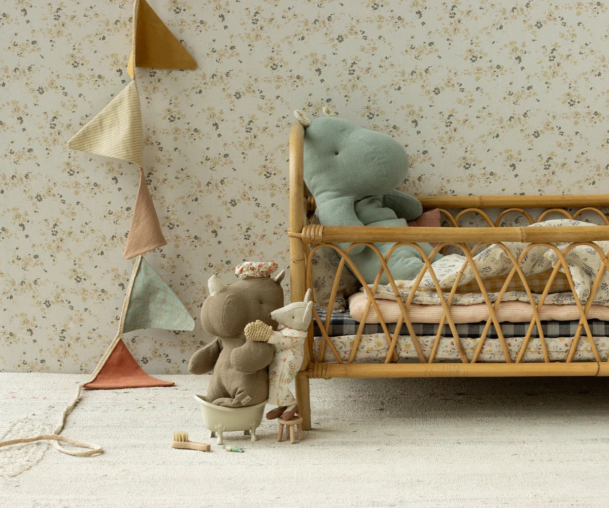 Maileg Small Rhino - chocolate