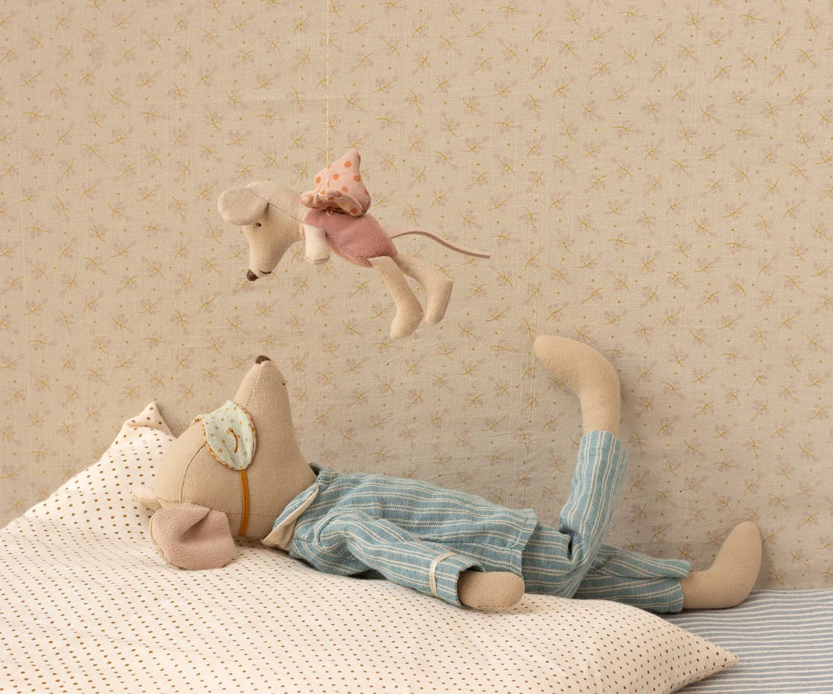 Maileg. Fairy Mouse, Little - Rose.