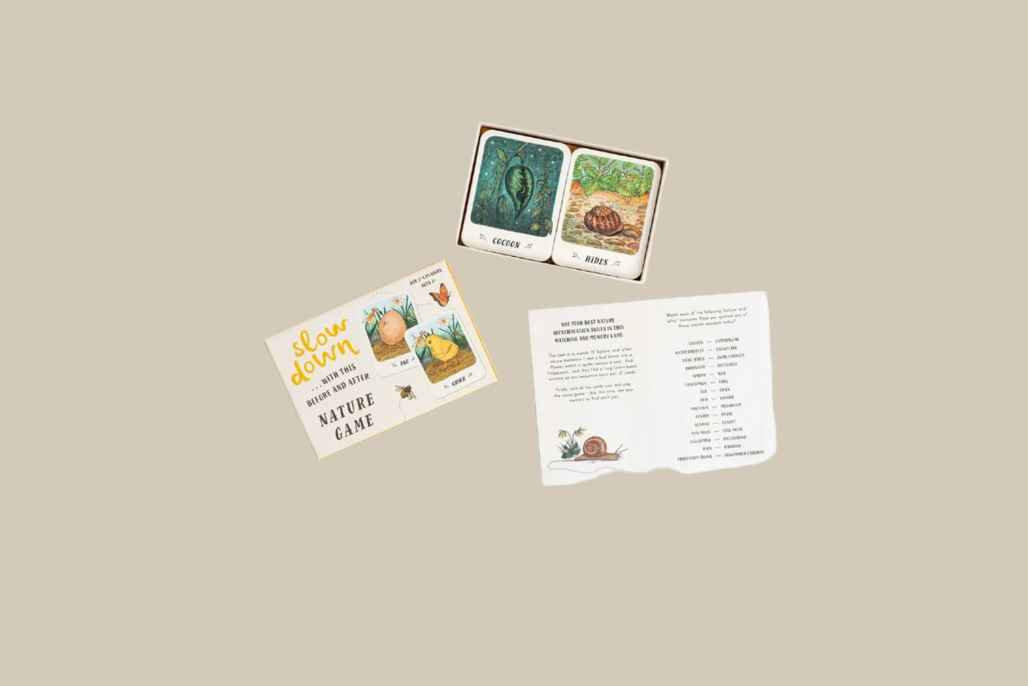 Slow Down…With This Before and After Nature Game