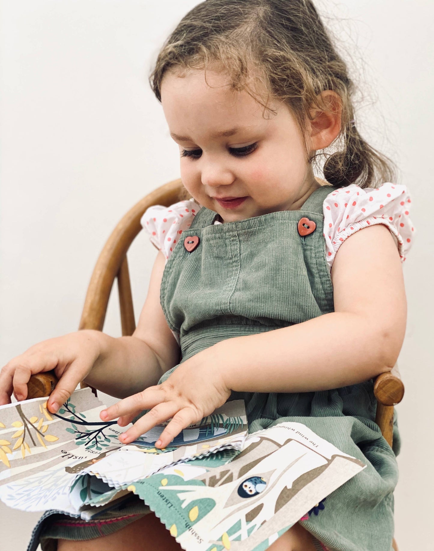 Woodland Hush Rag Book, in gift box.