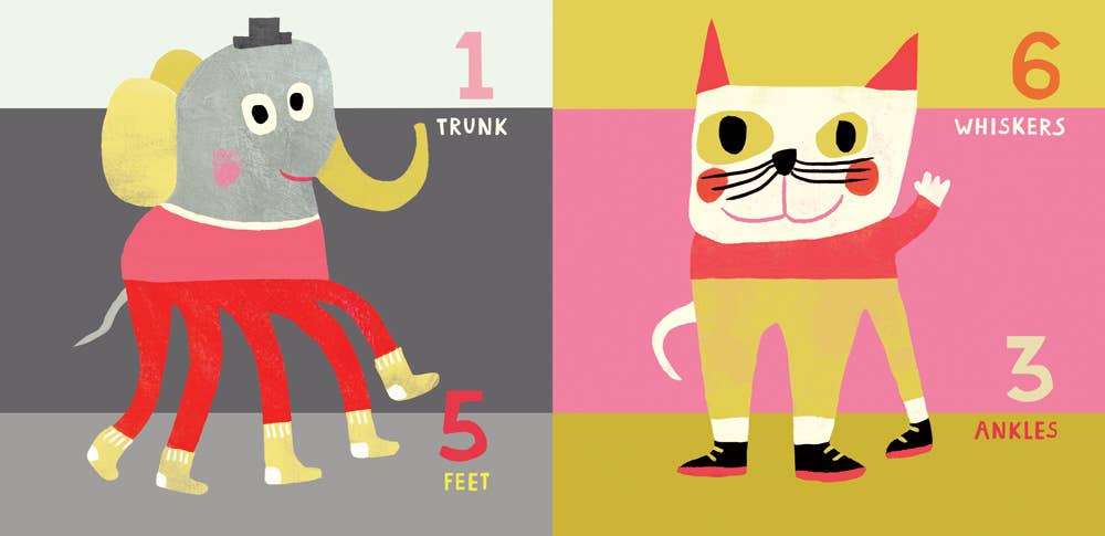 1 Smile, 10 Toes - Children's Board Book