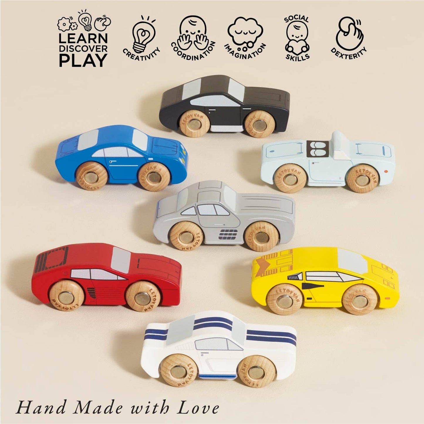 Classic Wooden Sports Cars