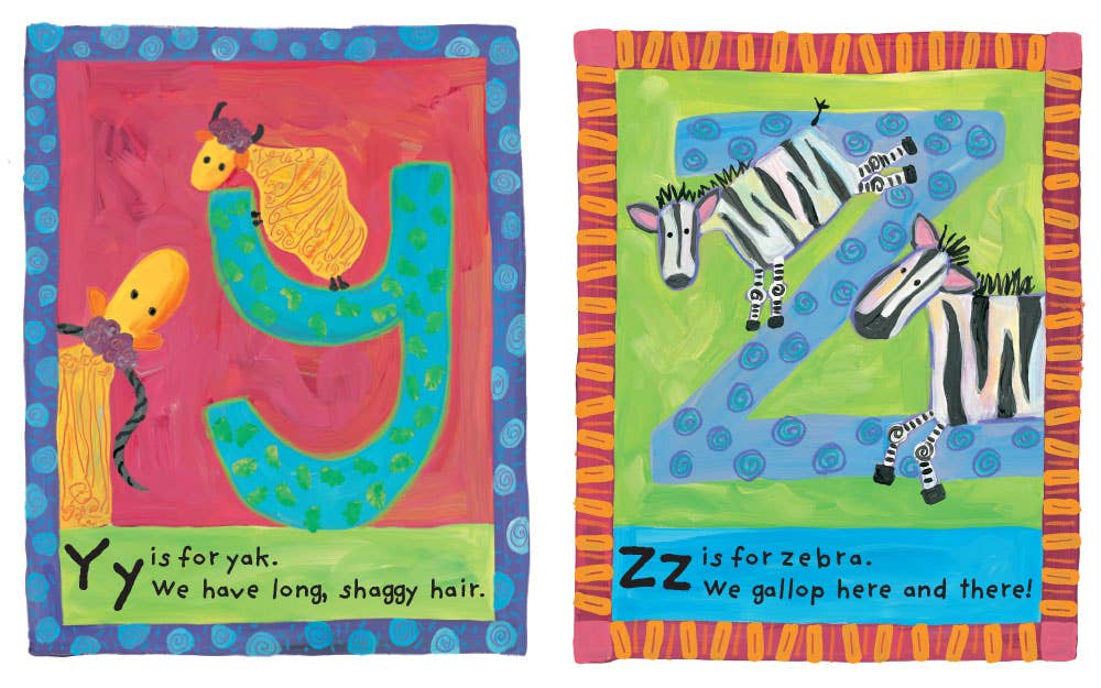 Alligator Alphabet - Children's Board Book