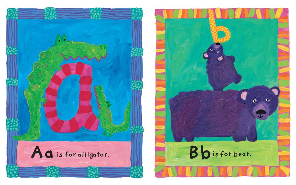 Alligator Alphabet - Children's Board Book