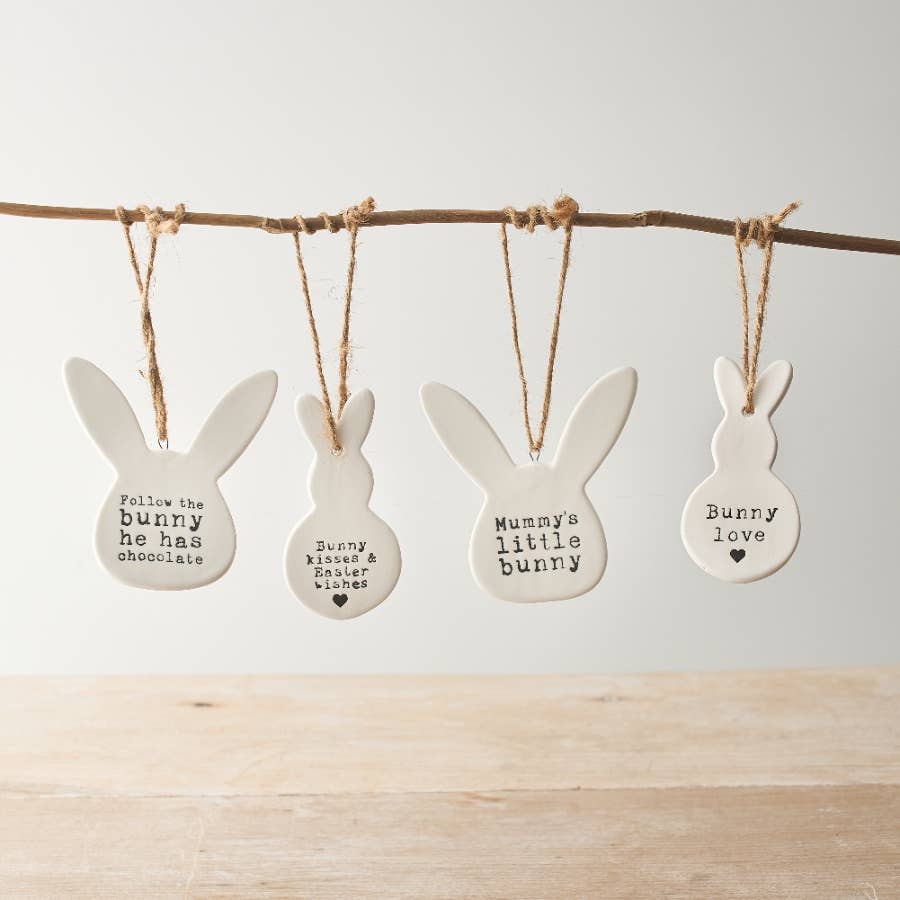 Follow the Bunny Hanger, 9cm