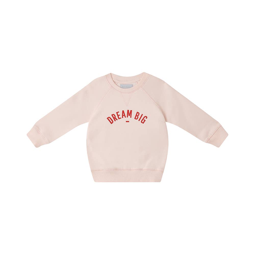 Powder Pink 'Dream Big' Sweatshirt