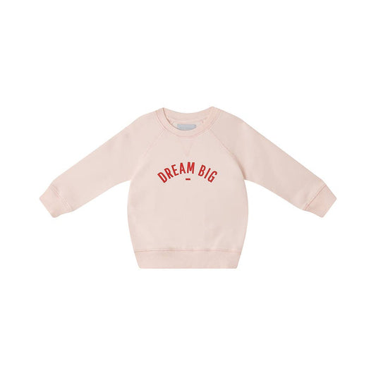 Powder Pink 'Dream Big' Sweatshirt