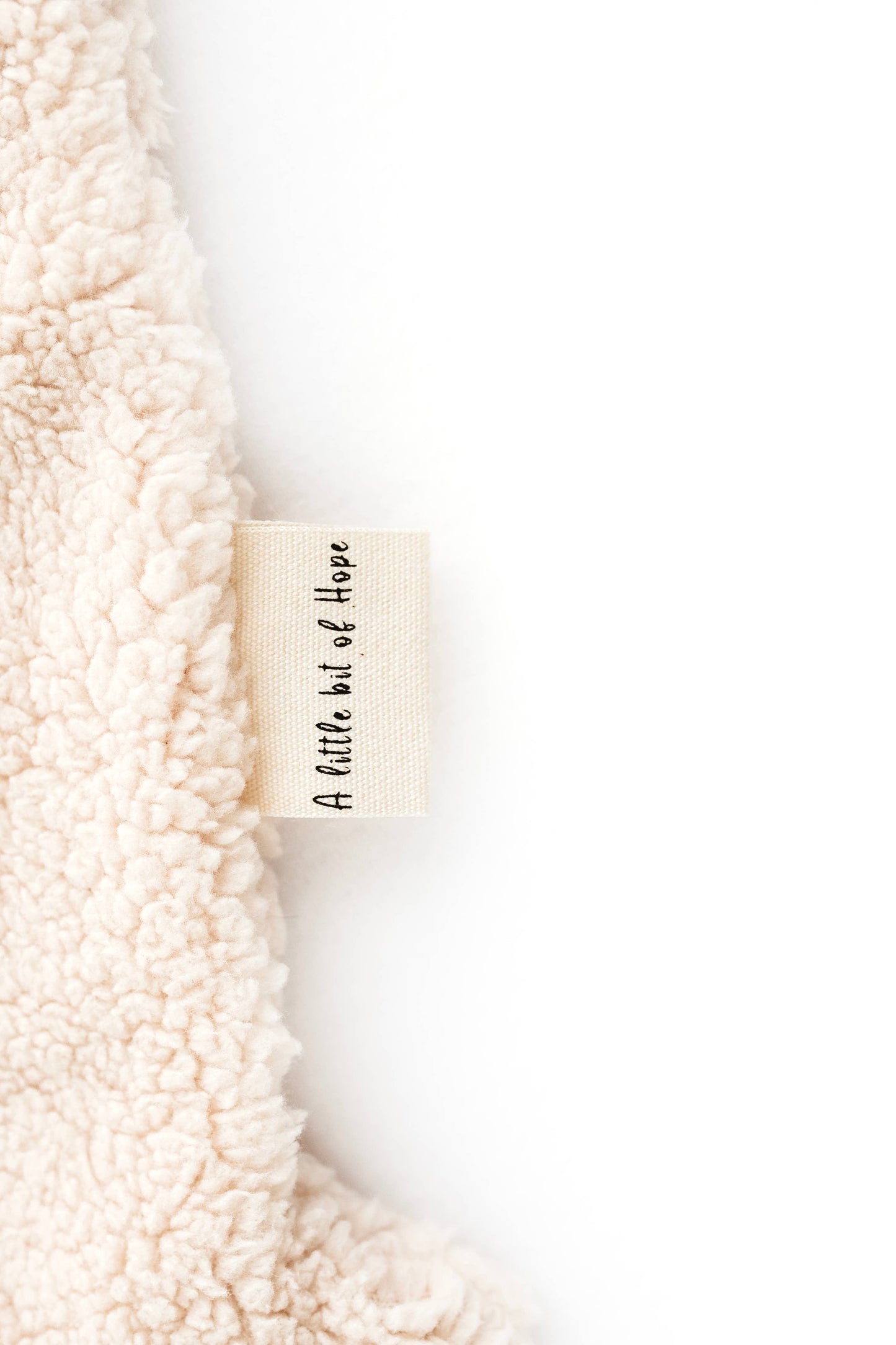 Cream sheep snuggle bear Baby Comforter.