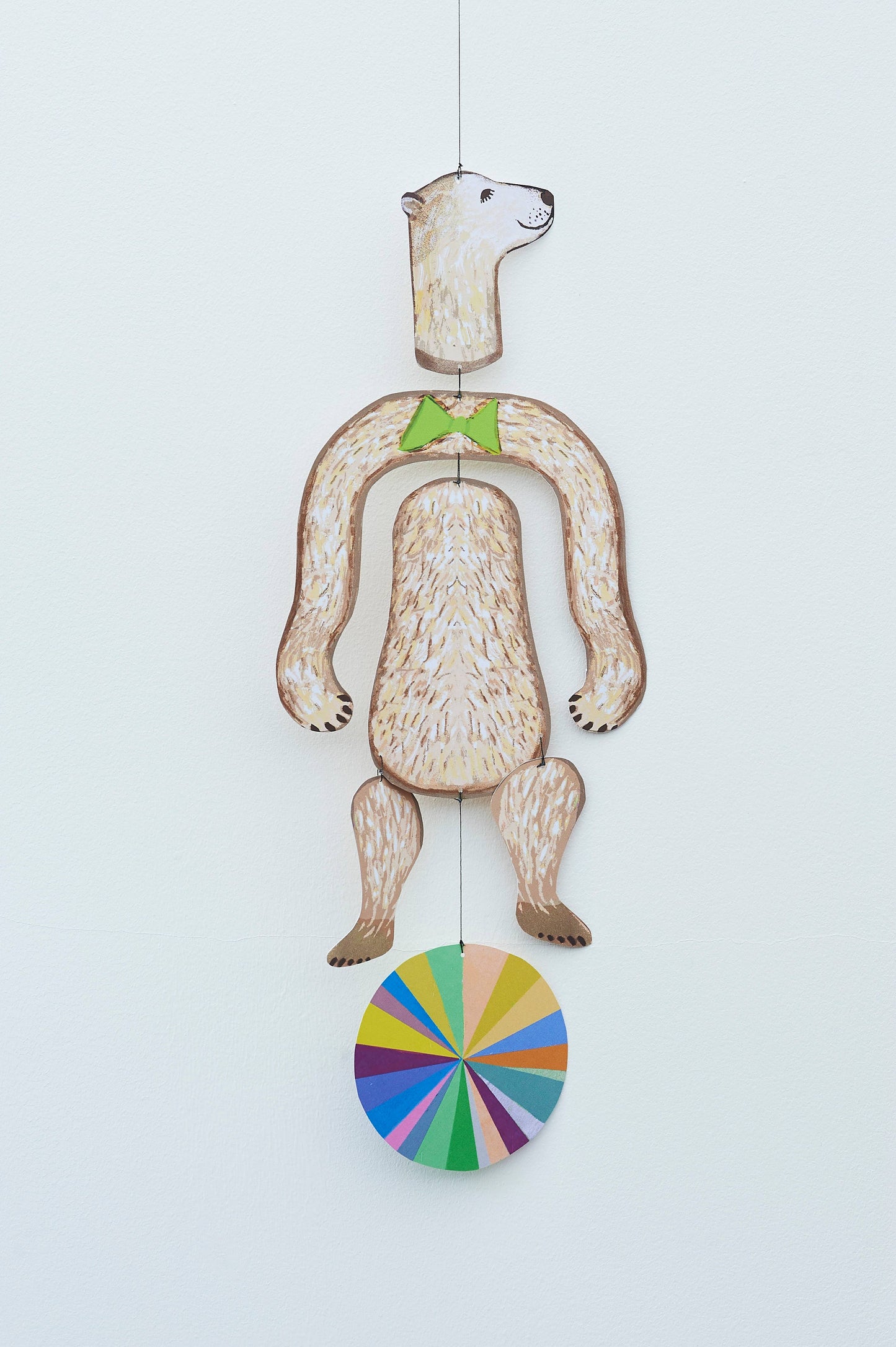Nursery Circus Polar Bear Kinetic Mobile