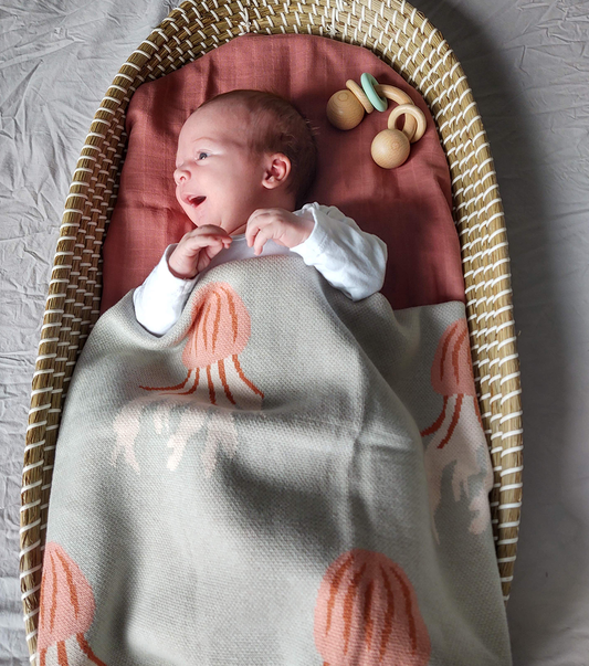 Jellyfish Baby Blanket