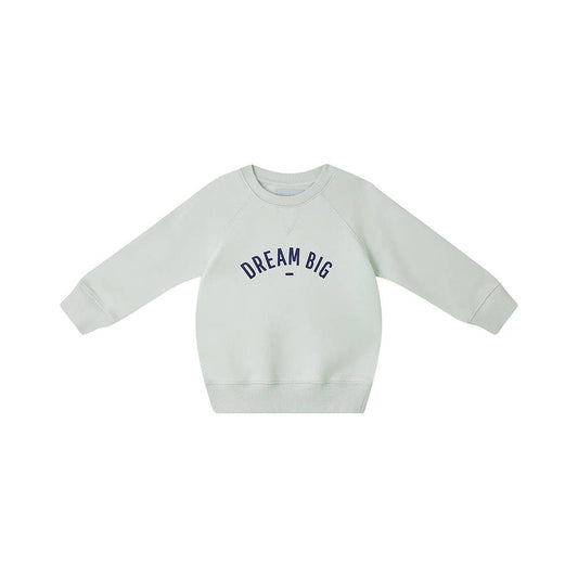 Pebble Grey 'Dream Big' Sweatshirt