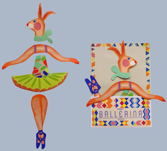 Rabbit Ballerina Nursery Mobile
