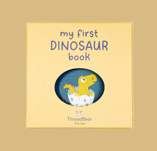 My First Dinosaur Book Rag Book, in gift box.