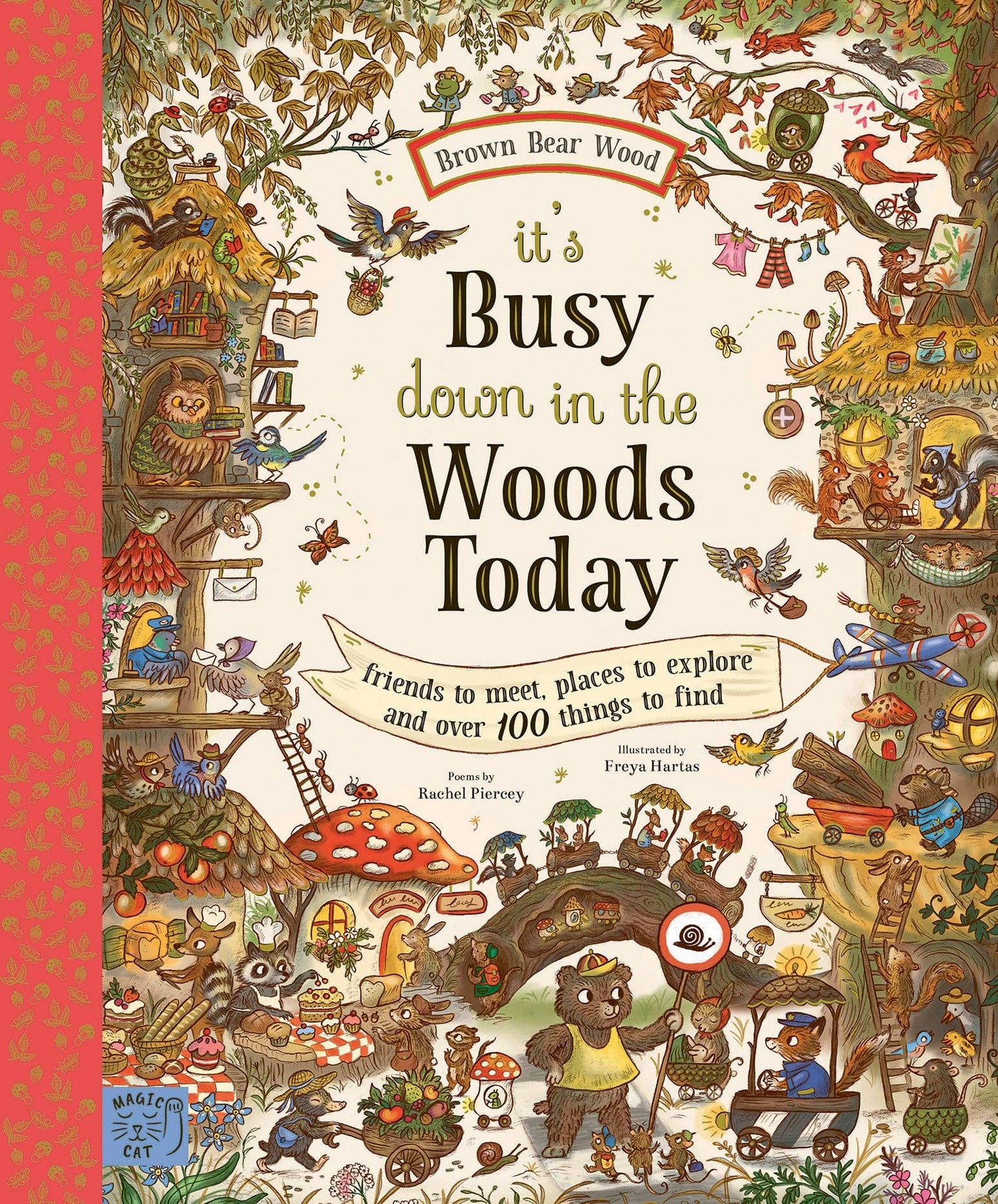 Brown Bear Wood: It’s Busy Down in the Woods Today