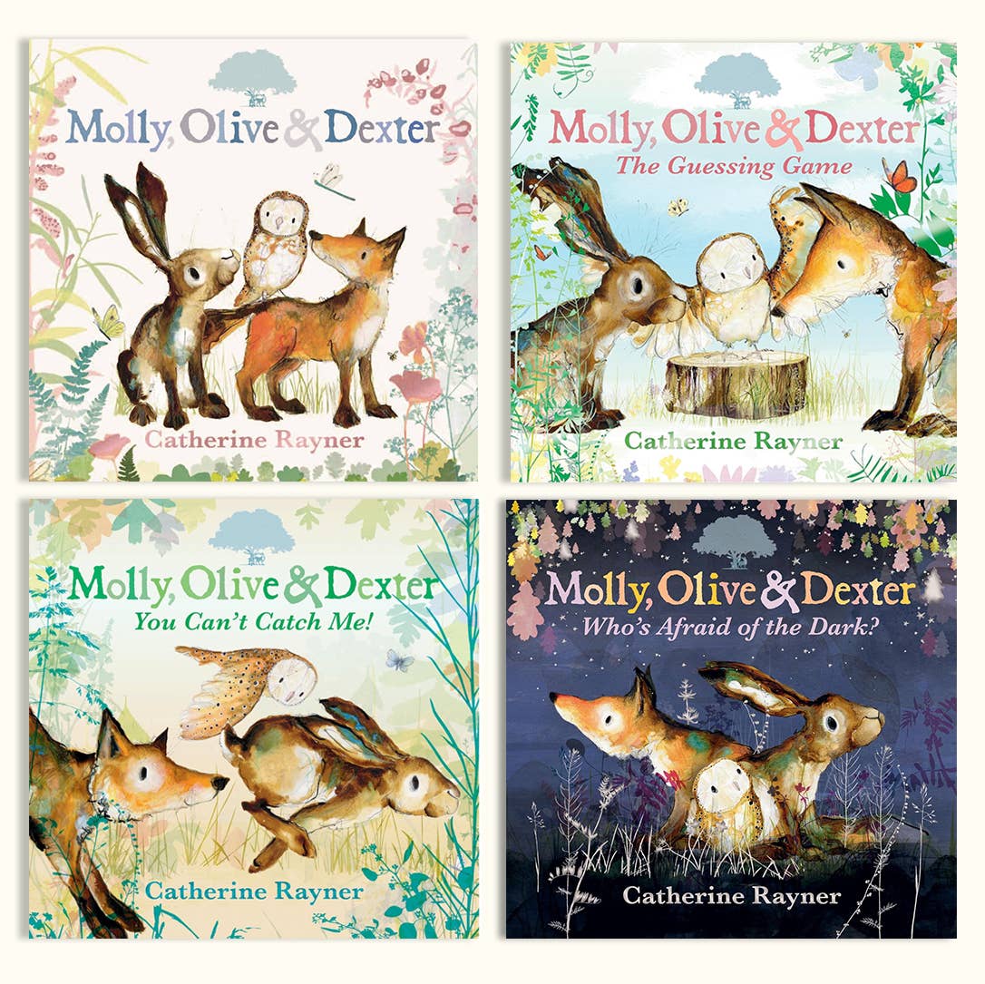 Molly, Olive & Dexter - You Can't Catch Me (signed book)