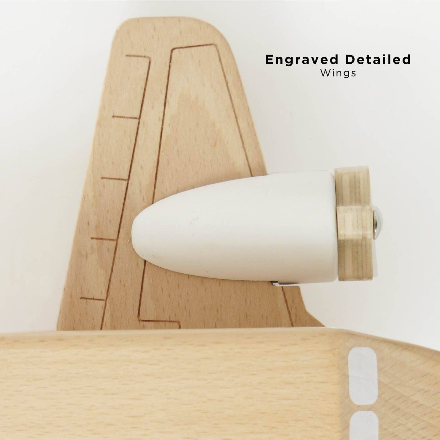 Retro wooden Toy Plane