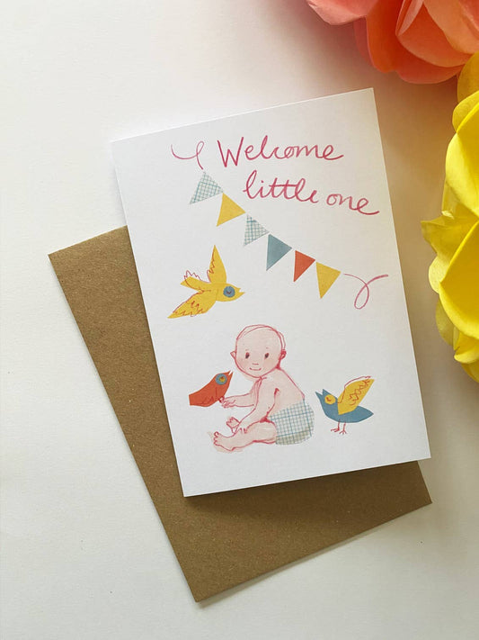 Baby Bird Card