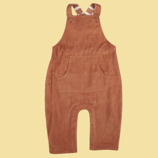 Baby Dungarees - Macaroon